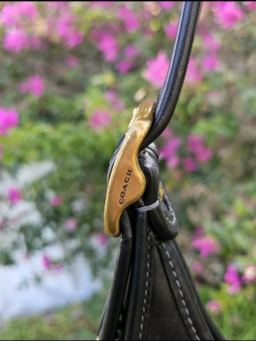 Coach Ergo C2265 Black All Leather Shoulder Bag – Hangtag Included